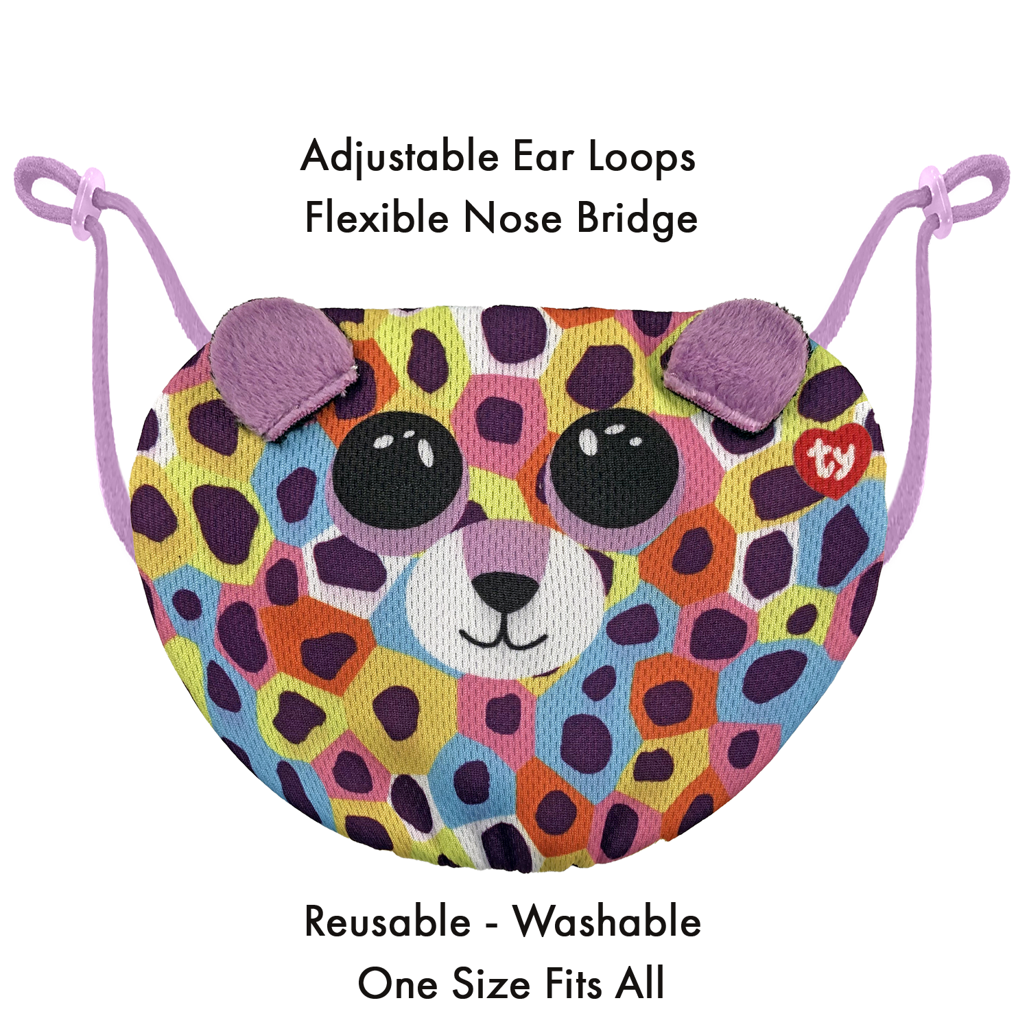 TY-Child Masks - TY - Animals-95703-Giselle-Legacy Toys